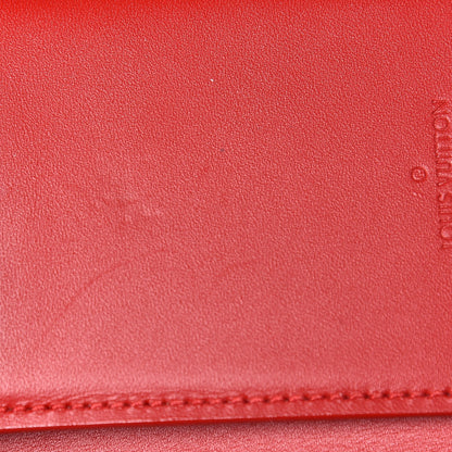 Louis Vuitton Vernis Victorine Wallet Cherry 7 of 10