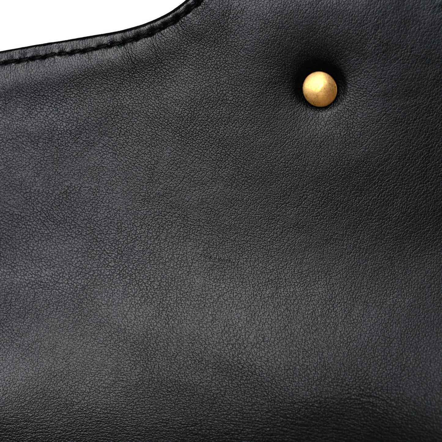 Calfskin Matelasse Small GG Marmont Shoulder Bag Black