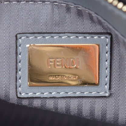 Fendi Vitello Elite Flamingo Regular 2Jours Tote Grigio Grigio Chiaro 9 of 11