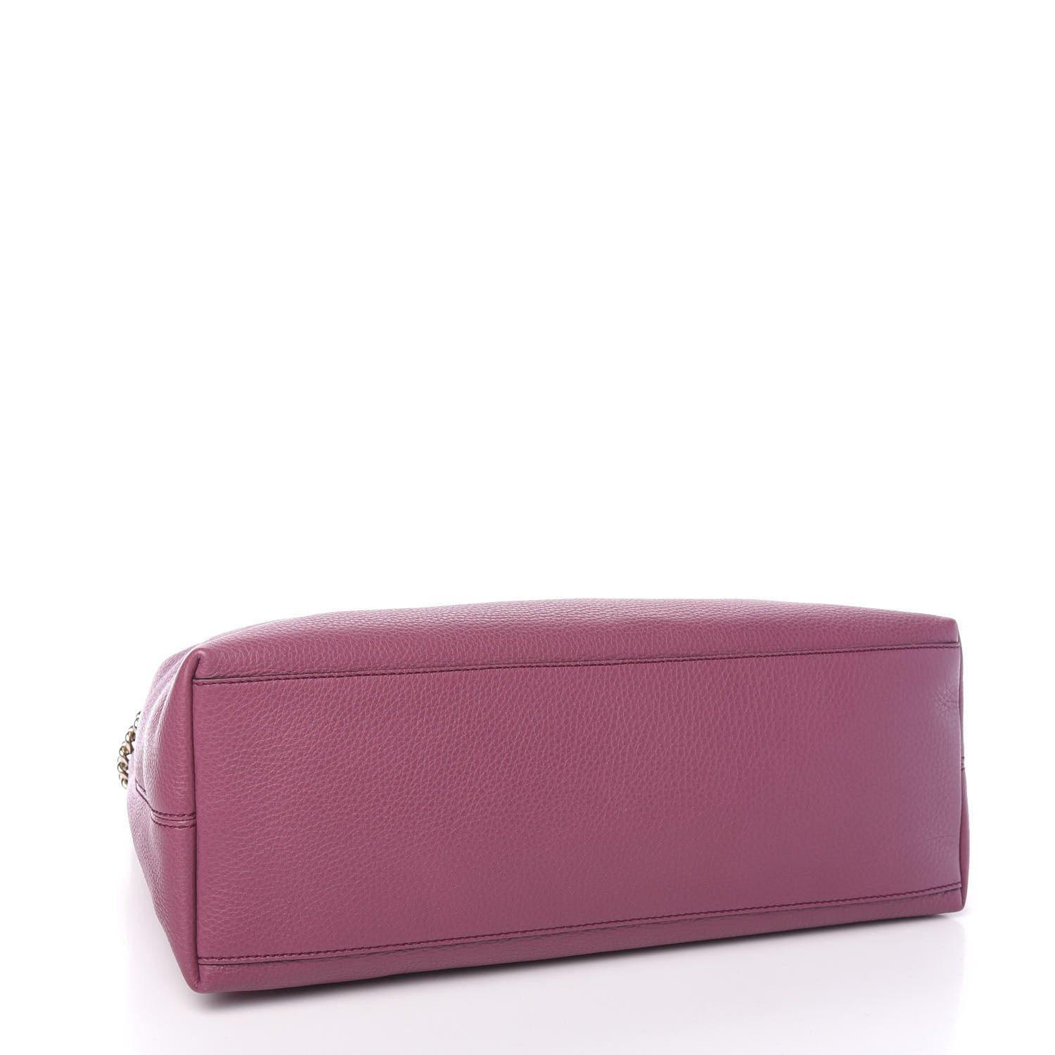 Gucci Pebbled Calfskin Medium Soho Chain Shoulder Bag Peonia Flower 3 of 11