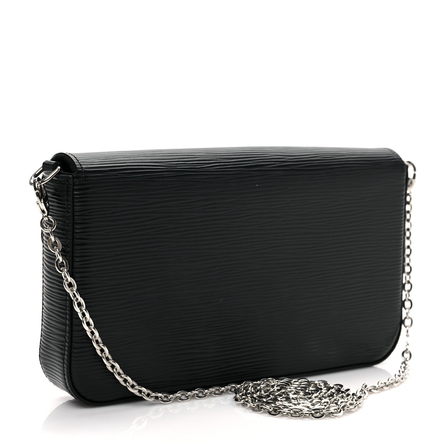 Louis Vuitton Epi Pochette Felicie Black 4 of 9
