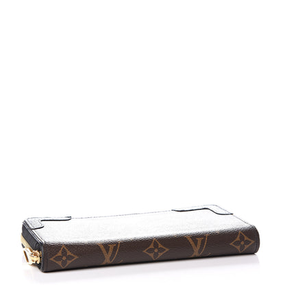 Louis Vuitton Monogram Zippy Retiro Wallet Black 3 of 11