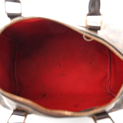 Louis Vuitton Damier Ebene Speedy 30 5 of 16