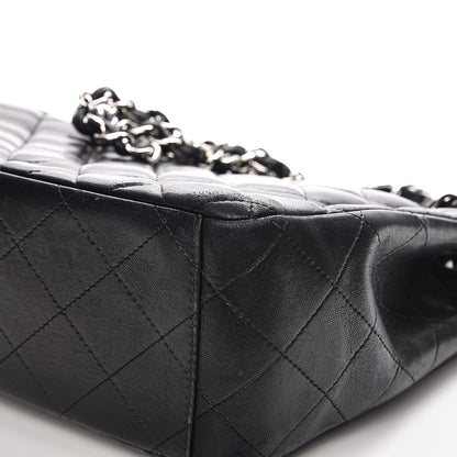 Chanel Lambskin Quilted Maxi Single Flap Black 13 of 16