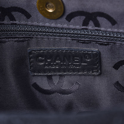 Chanel Iridescent Caviar Quilted Tote Black 6 of 9