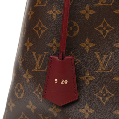 Louis Vuitton Monogram Flower Hobo Bordeaux 8 of 11