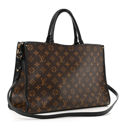 Louis Vuitton Monogram Popincourt MM Black 3 of 10