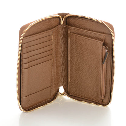 Gucci Calfskin Medium Soho Zip Around Wallet Maple Brown 5 of 7