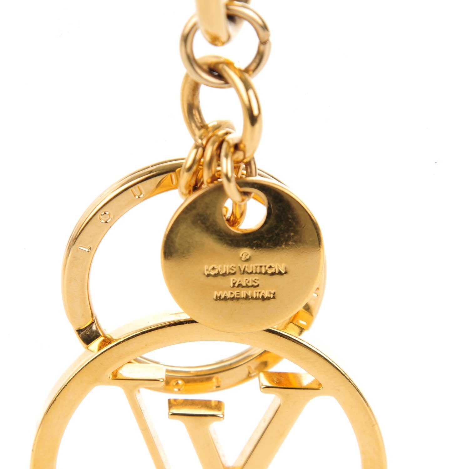 Louis Vuitton LV Circle Key Holder Gold 4 of 4