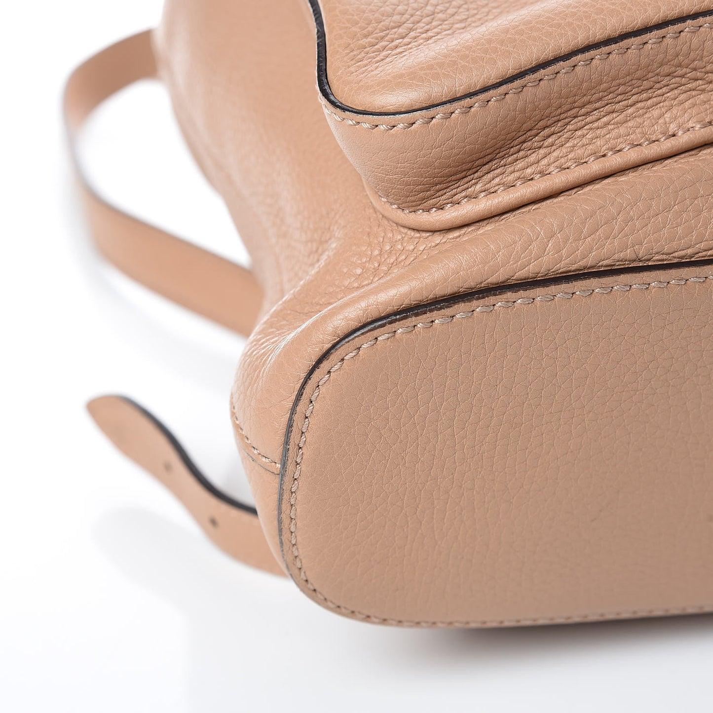 Cellarius Calfskin Medium Bamboo Backpack Camelia