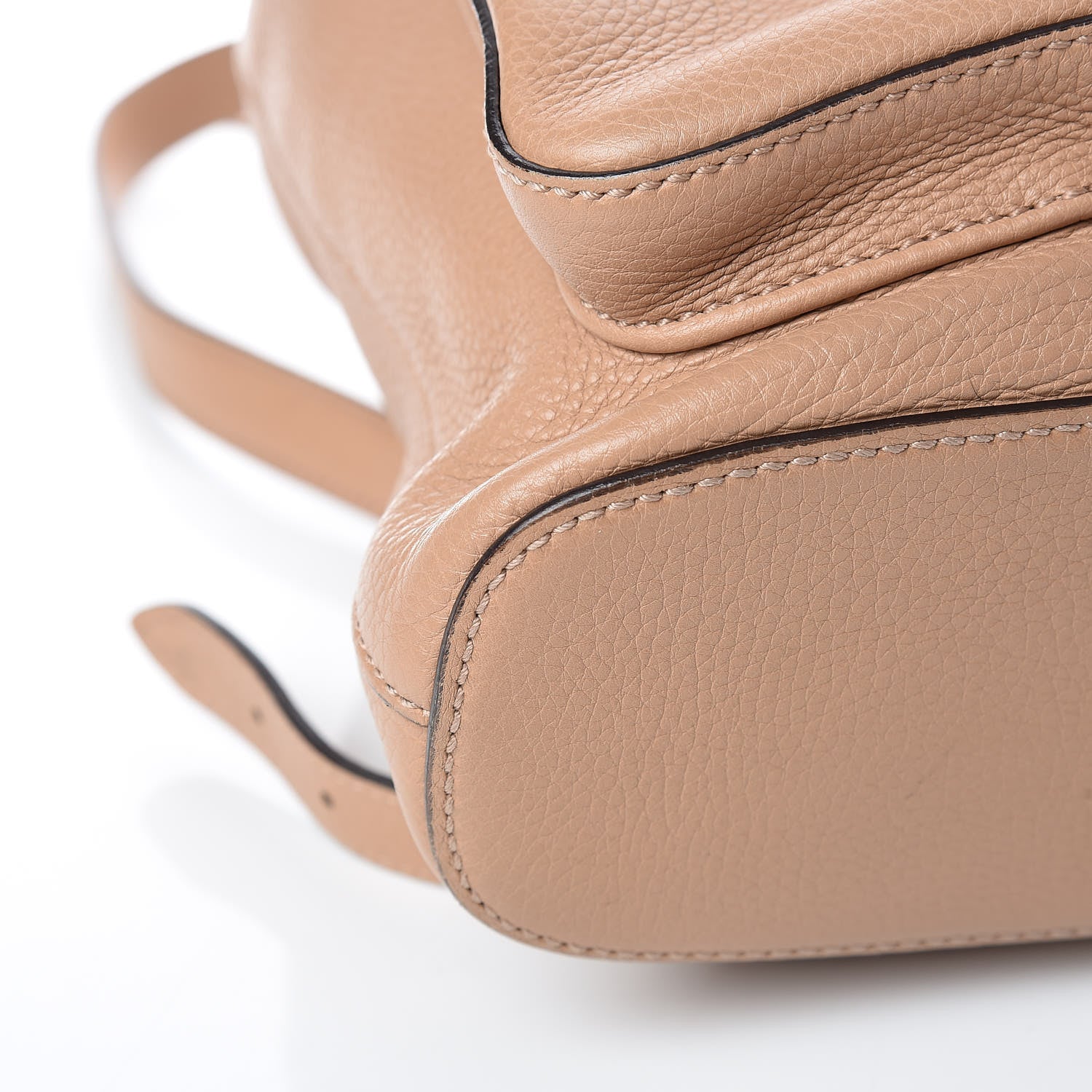 Gucci Cellarius Calfskin Medium Bamboo Backpack Camelia 5 of 13