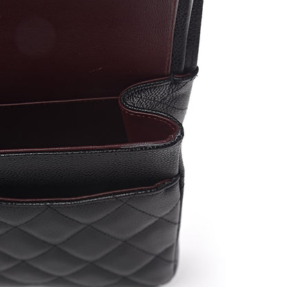 Chanel Caviar Quilted Jumbo Double Flap Black 15 of 15
