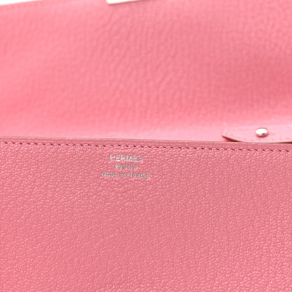 Hermes Chevre Mysore Clic 16 Wallet Rose Ete 5 of 7