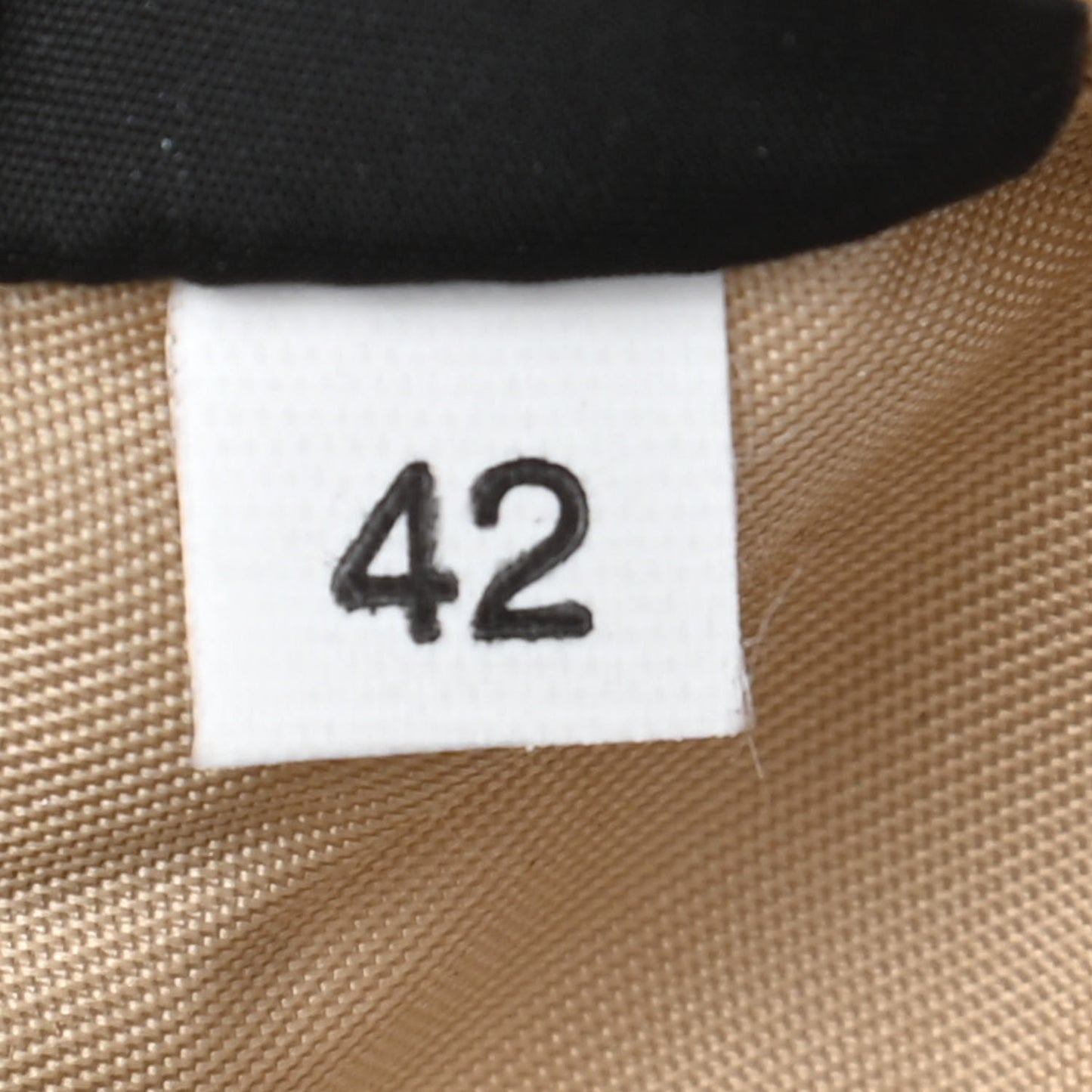 Tessuto Nylon Vela Cosmetic Pouch Cammeo