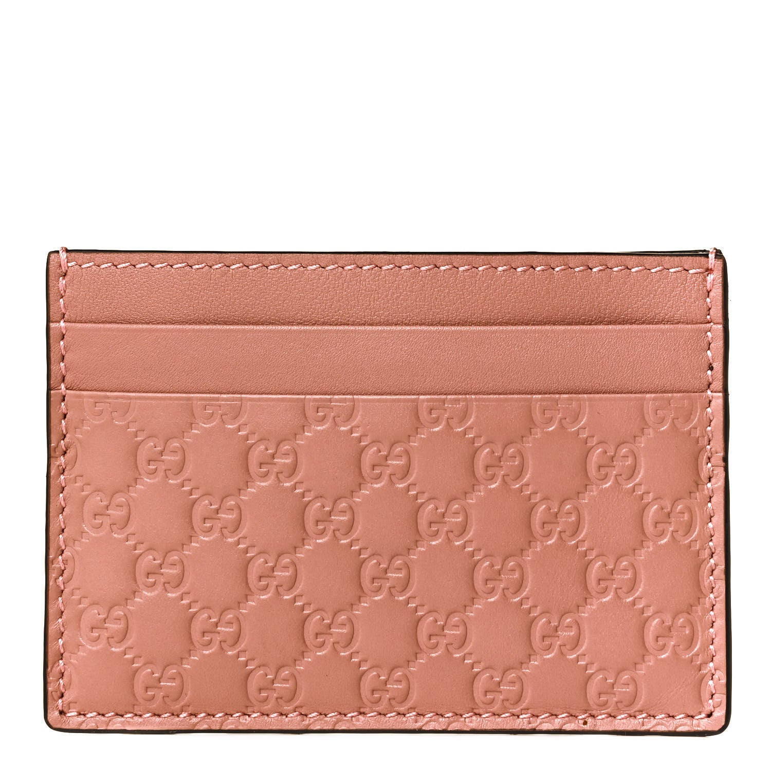 Gucci Microguccissima Card Holder Soft Pink 1 of 5