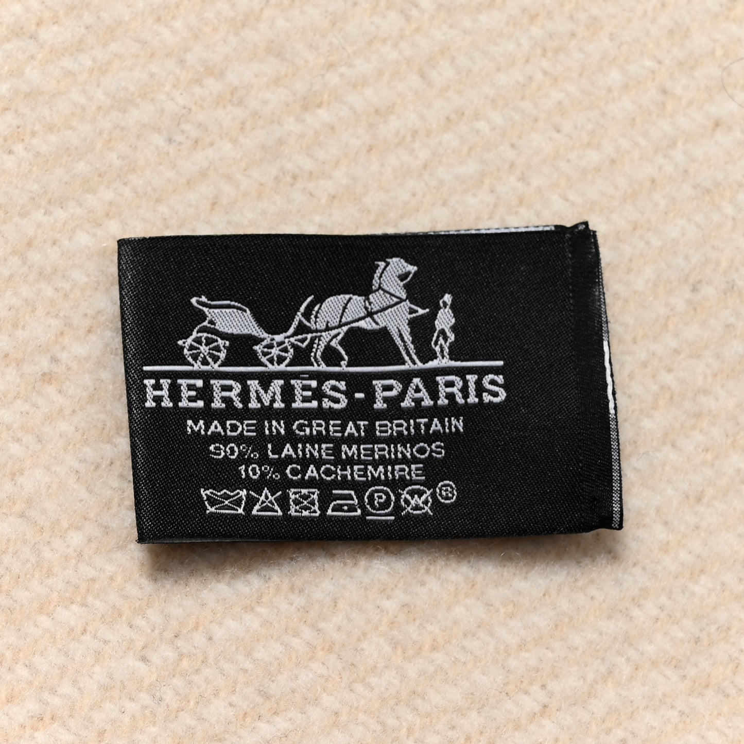 Wool Cashmere Avalon III Blanket Coco Camomille