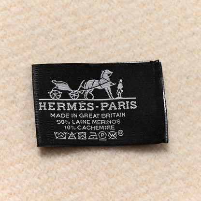 Hermes Wool Cashmere Avalon III Blanket Coco Camomille 3 of 3