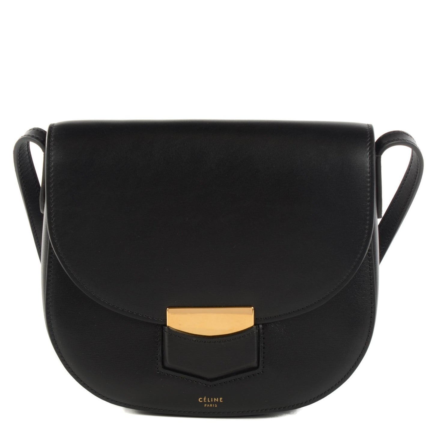 Palmelato Calfskin Small Trotteur Black