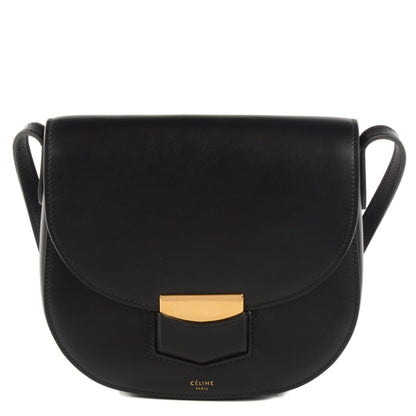 Celine Palmelato Calfskin Small Trotteur Black 1 of 8