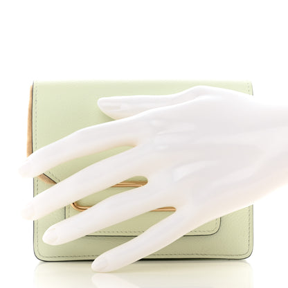 Hermes Evercolor Roulis Slim Wallet Vert Fizz 3 of 9