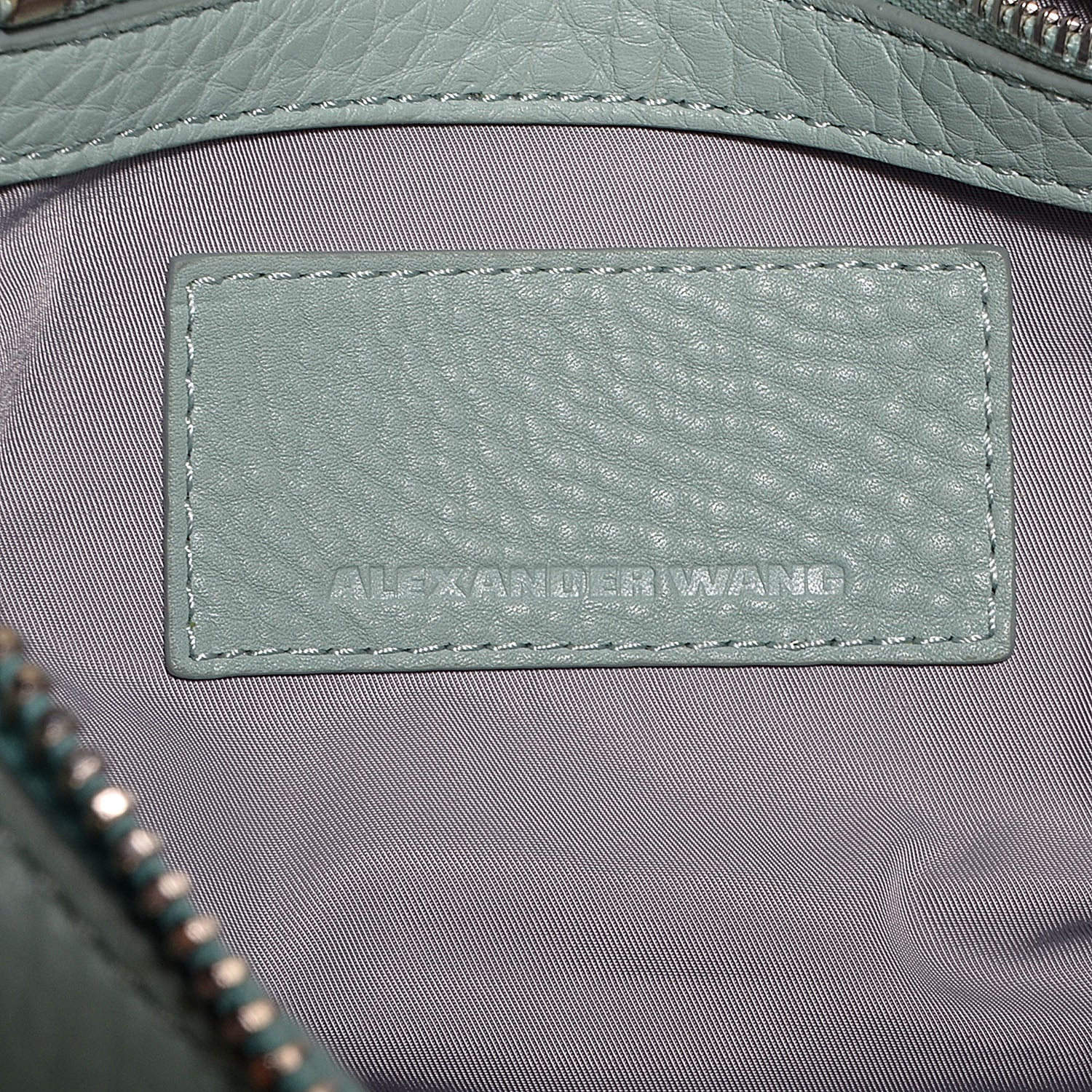 Alexander Wang Pebbled Calfskin Rockie Peppermint 6 of 8