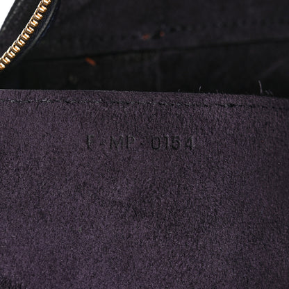 Celine Smooth Calfskin Large Bi-Color Belt Bag Midnight 6 of 12