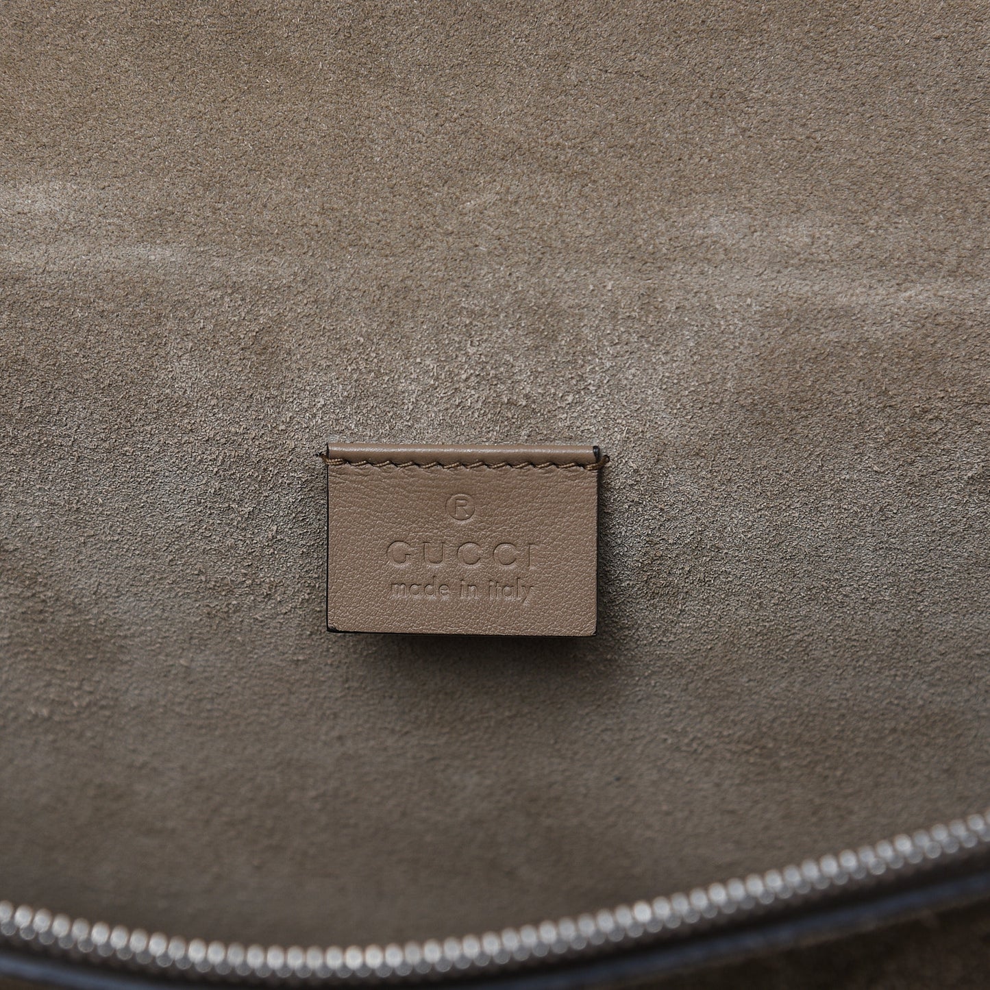 GG Supreme Monogram Medium Dionysus Shoulder Bag Taupe