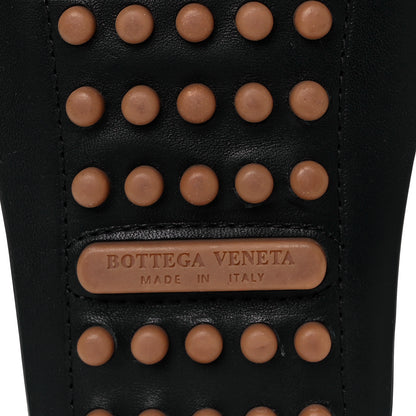 Bottega Veneta Nappa Maxi Intrecciato Flat Mules 38.5 Black 6 of 7