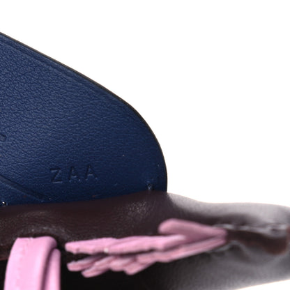 Hermes Milo Lambskin Grigri Rodeo Pegase Horse Bag Charm PM Rouge Sellier Mauve Sylvestre Bleu Saphir 4 of 4