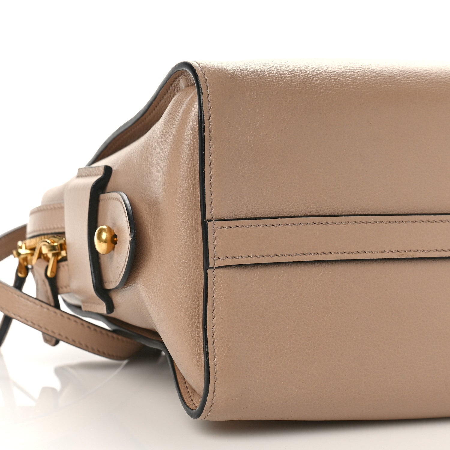 Prada Glace Calfskin Tote Cammeo 7 of 13