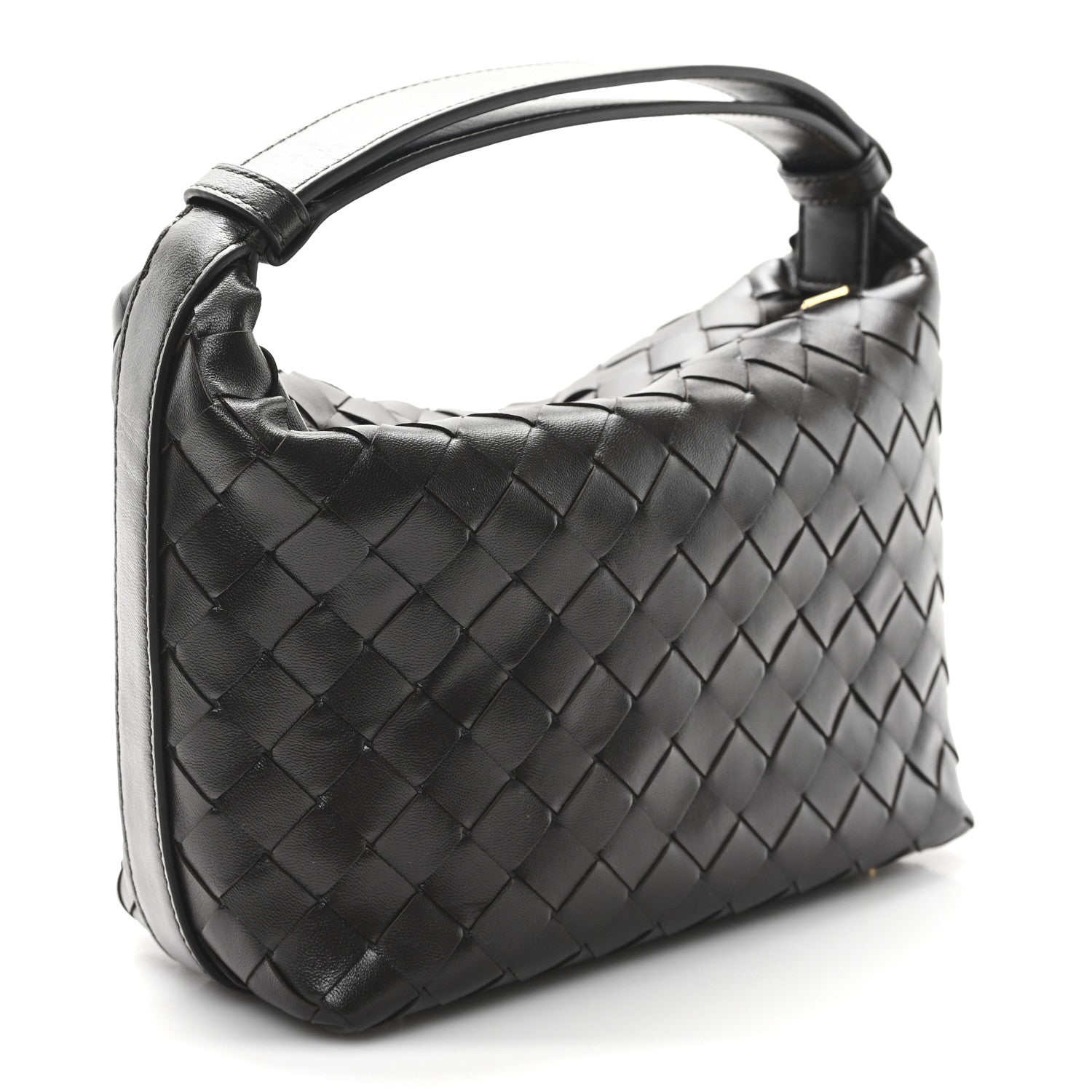 Bottega Veneta Calfskin Nappa Intrecciato Mini Wallace Fondant 3 of 10