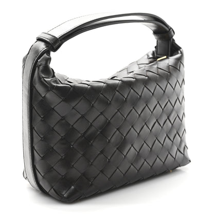 Bottega Veneta Calfskin Nappa Intrecciato Mini Wallace Fondant 3 of 10