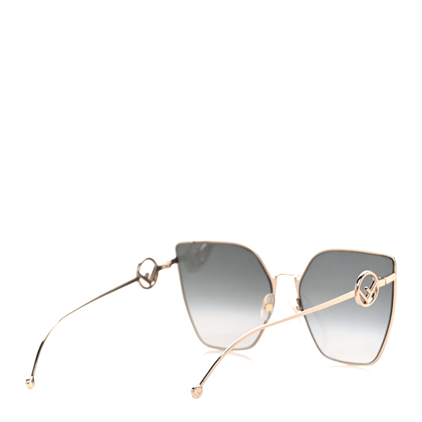 Metal F is Fendi Sunglasses FF 0323/S Gold