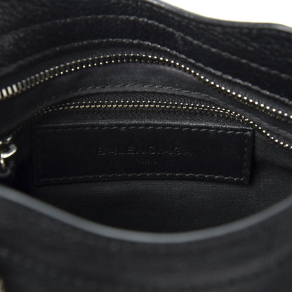 Balenciaga Chevre Silver Metallic Edge Hardware Mini City Black 7 of 9