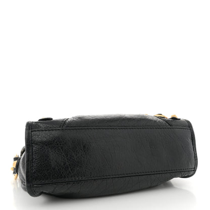 Balenciaga Agneau Giant 12 Gold Hardware Mini City Black 5 of 14