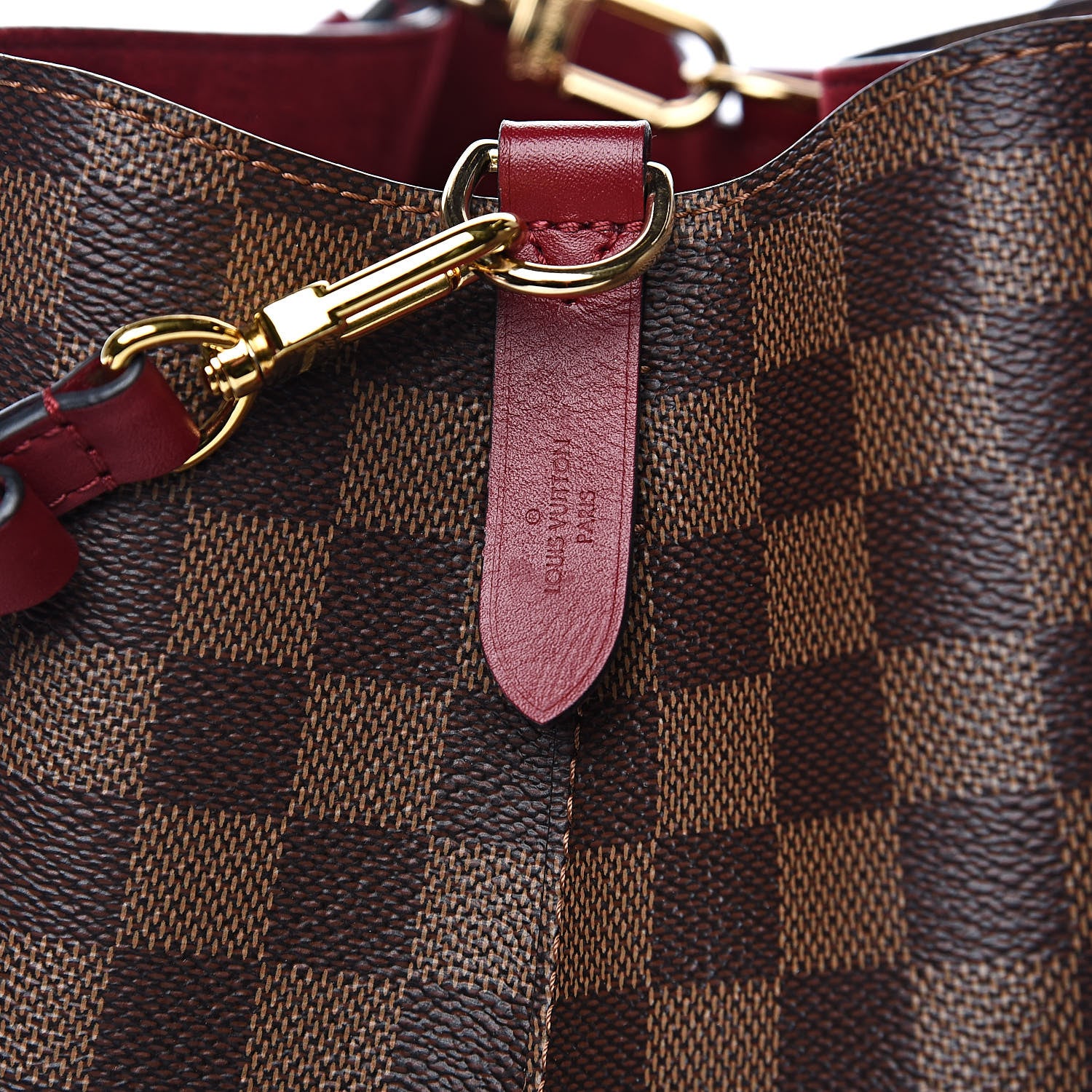 Louis Vuitton Damier Ebene Neonoe MM Cherry Berry 8 of 11