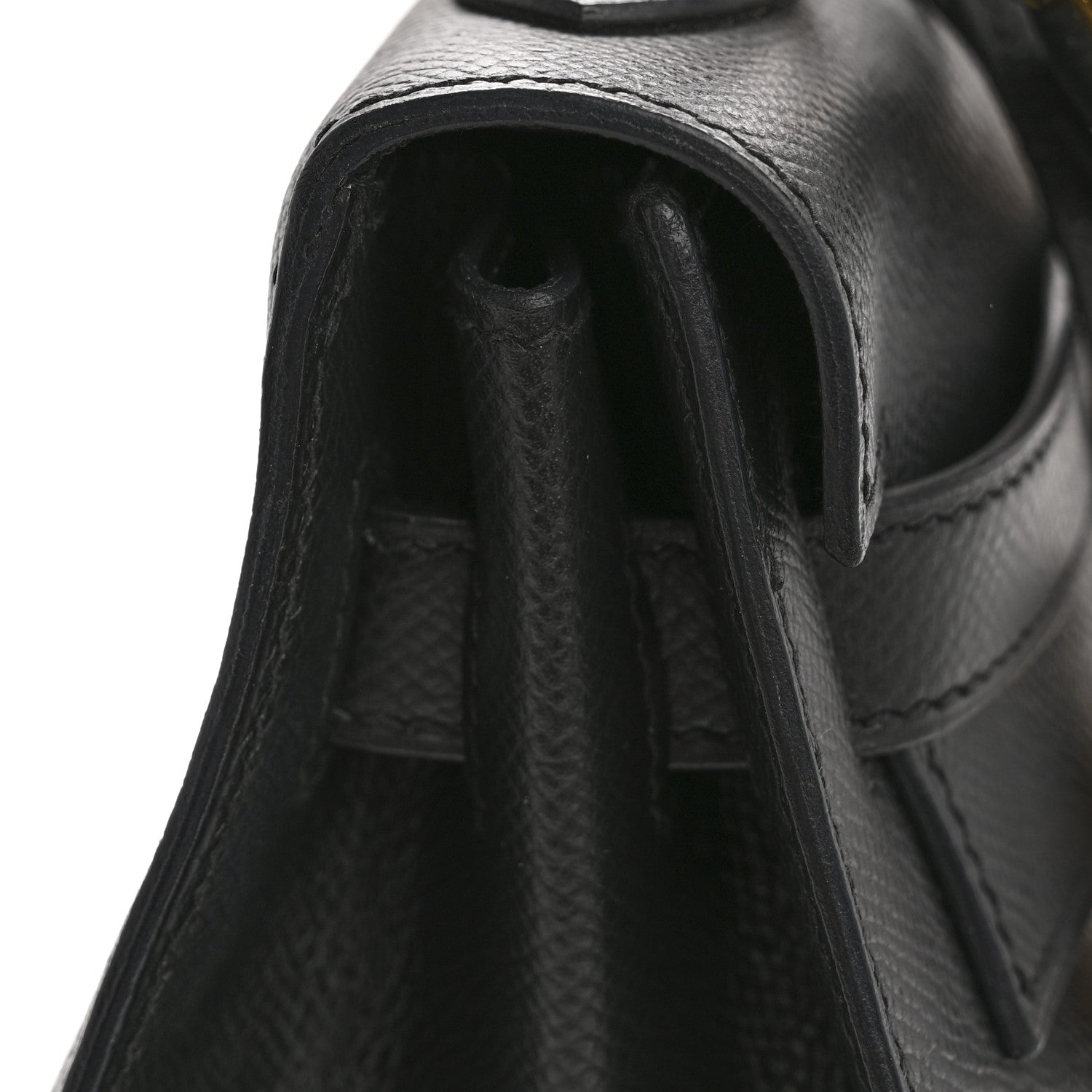 Hermes Epsom Kelly Sellier 32 Black 13 of 13