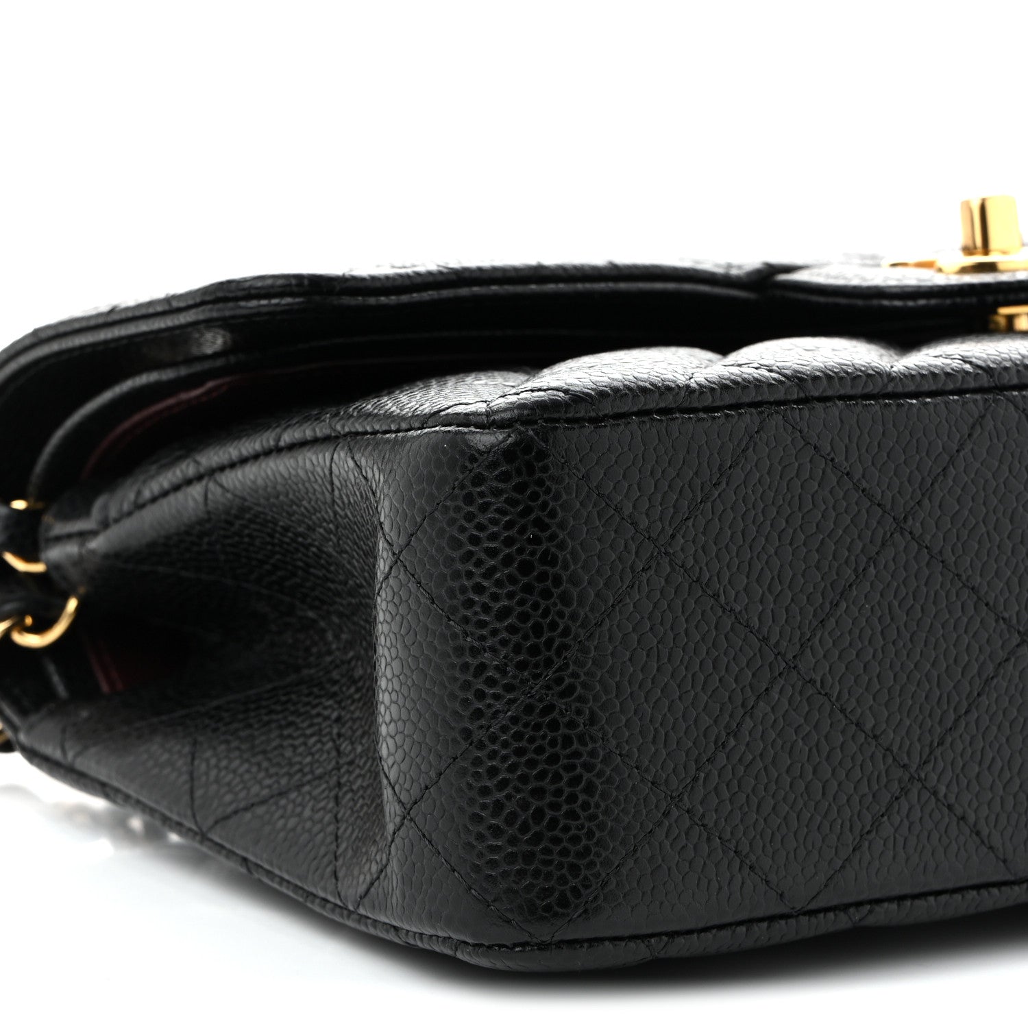 Chanel Caviar Quilted Small Double Flap Black 9 of 11