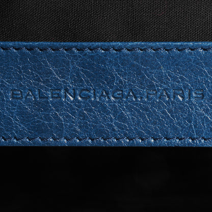 Balenciaga Agneau Arena Clip Medium Bleu Mineral 10 of 12