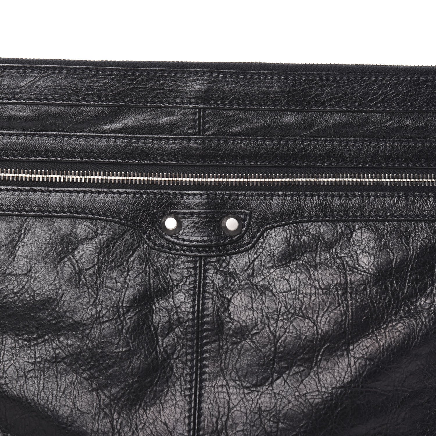 Balenciaga Agneau Arena Classic Hardware Large Clip Black 7 of 7