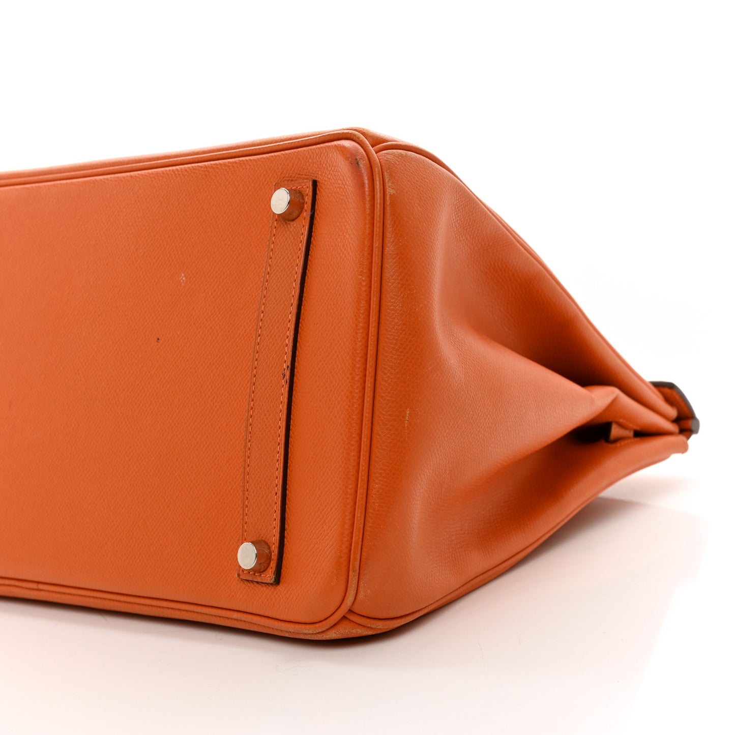Epsom Birkin 35 Orange