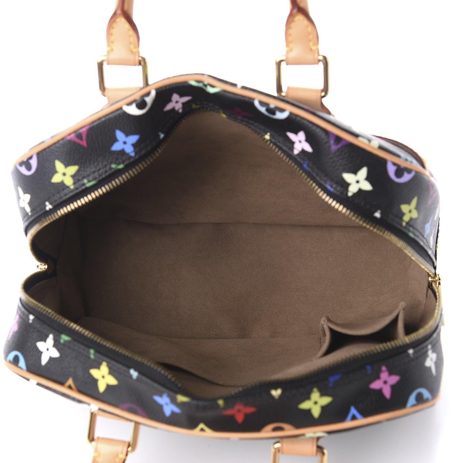 Louis Vuitton Monogram Multicolor Trouville Black 4 of 9