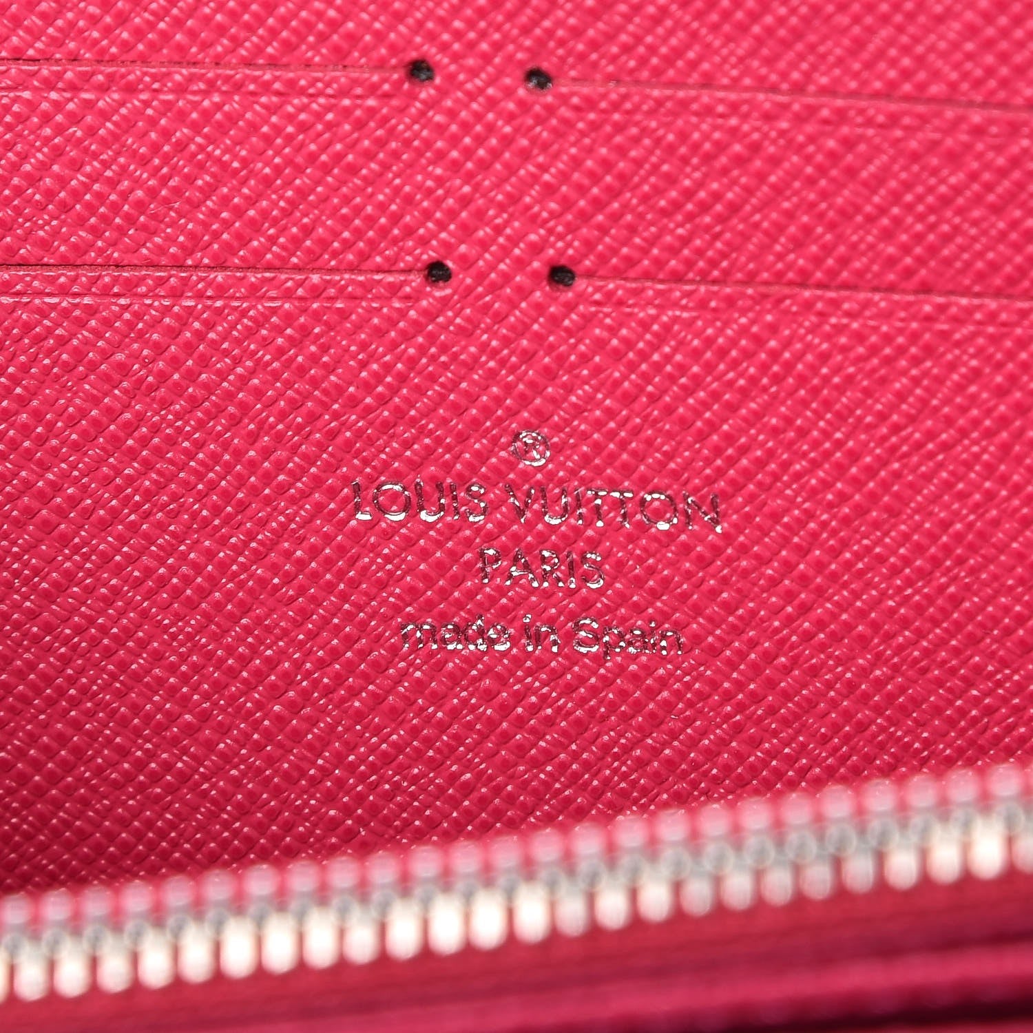 Louis Vuitton Epi Zippy Wallet Hot Pink 5 of 7