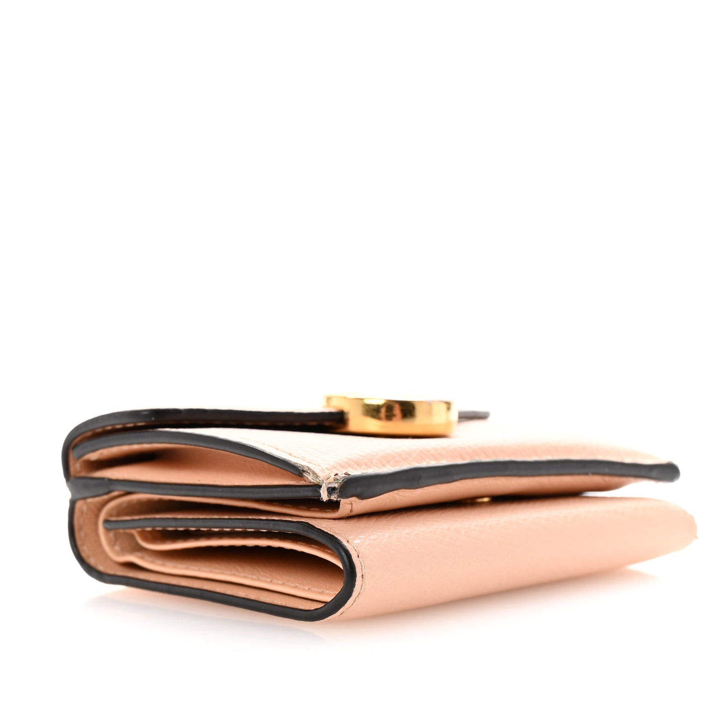 Vitello Cruise F is Fendi Micro Tri-Fold Envelope Wallet Light Rose