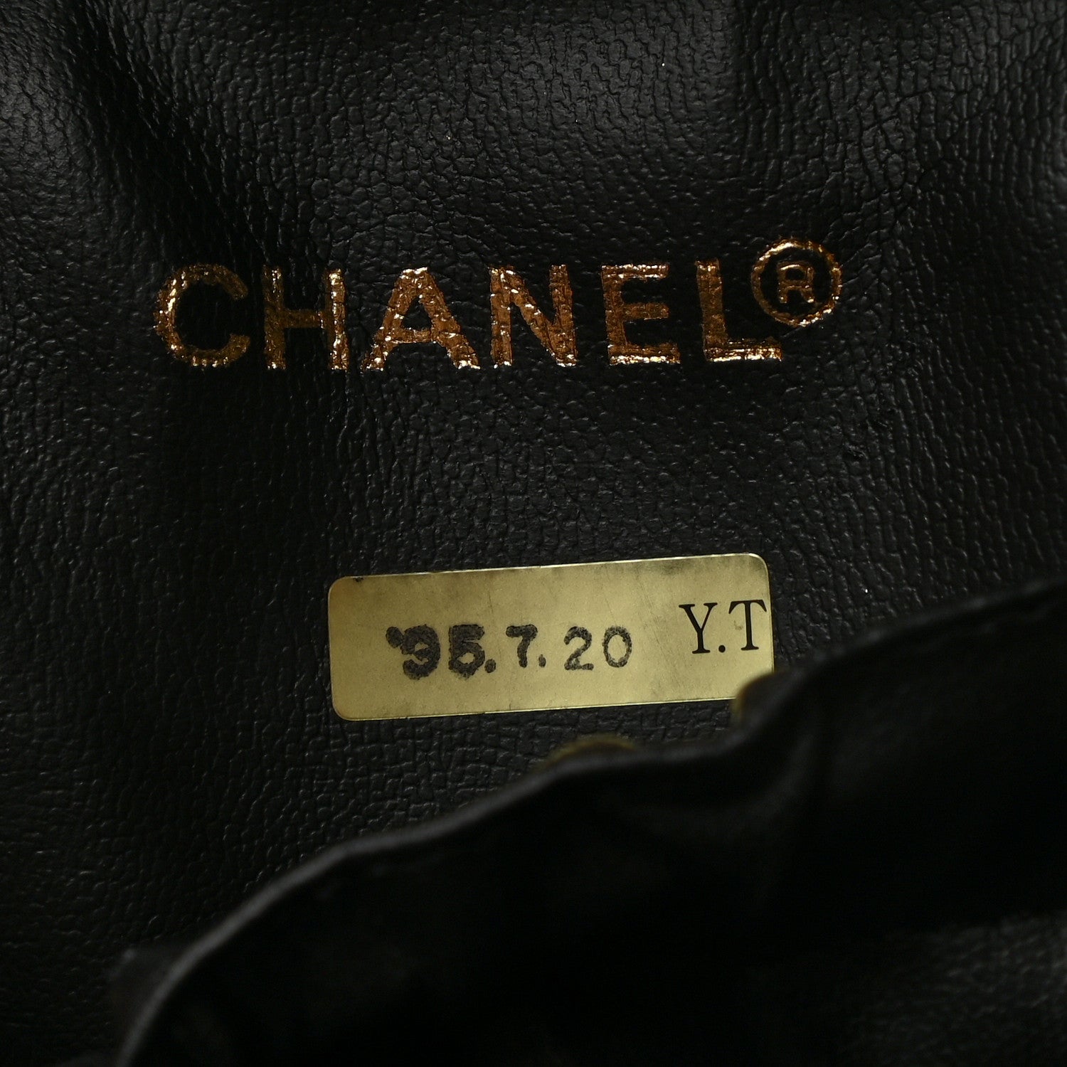 Chanel Caviar CC Vanity Cosmetic Case Black 5 of 7