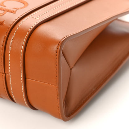 Chloe Calfskin Small Woody Tote Caramel 8 of 10