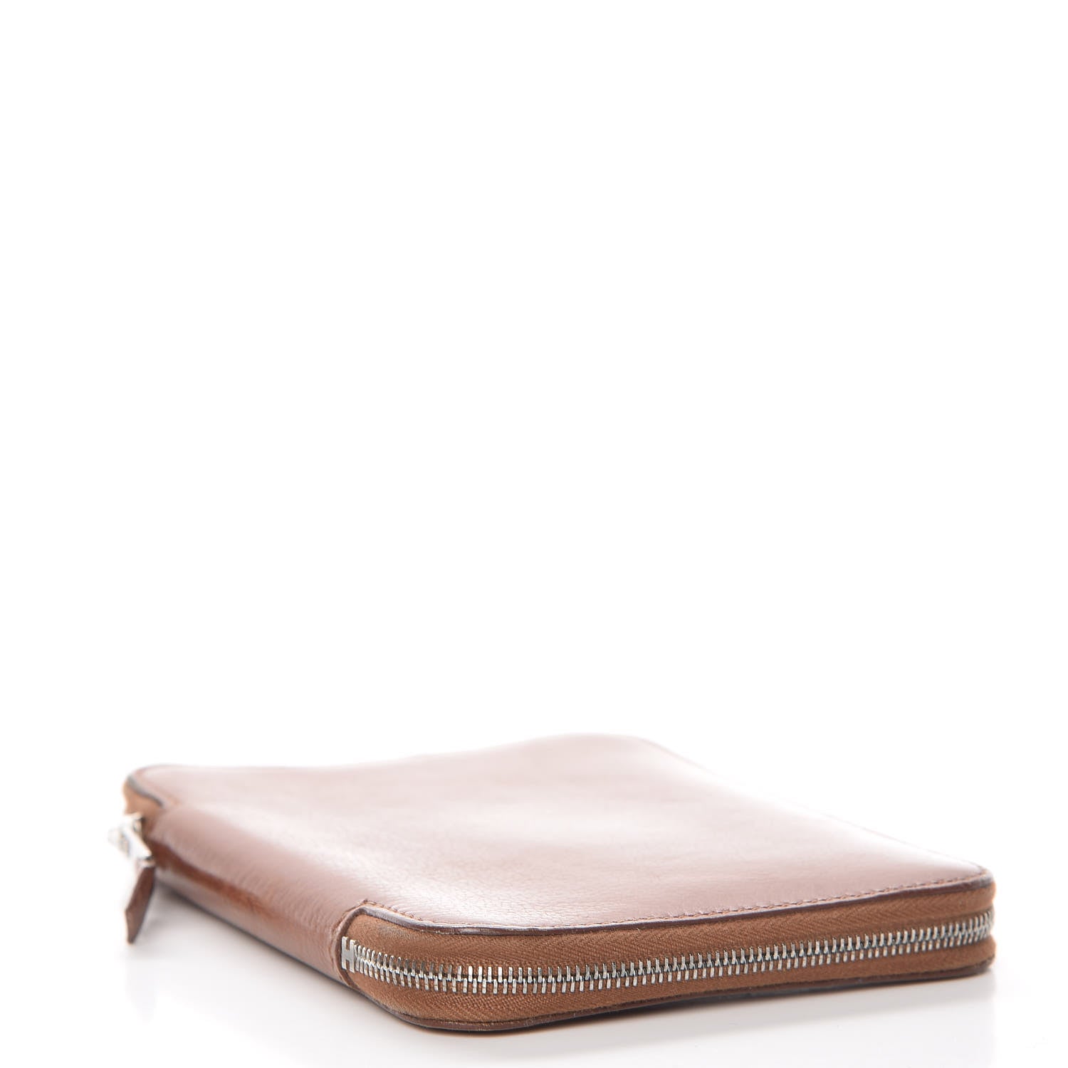 Hermes Veau Rodeo Globe Trotter Zip Agenda PM Gold 4 of 10