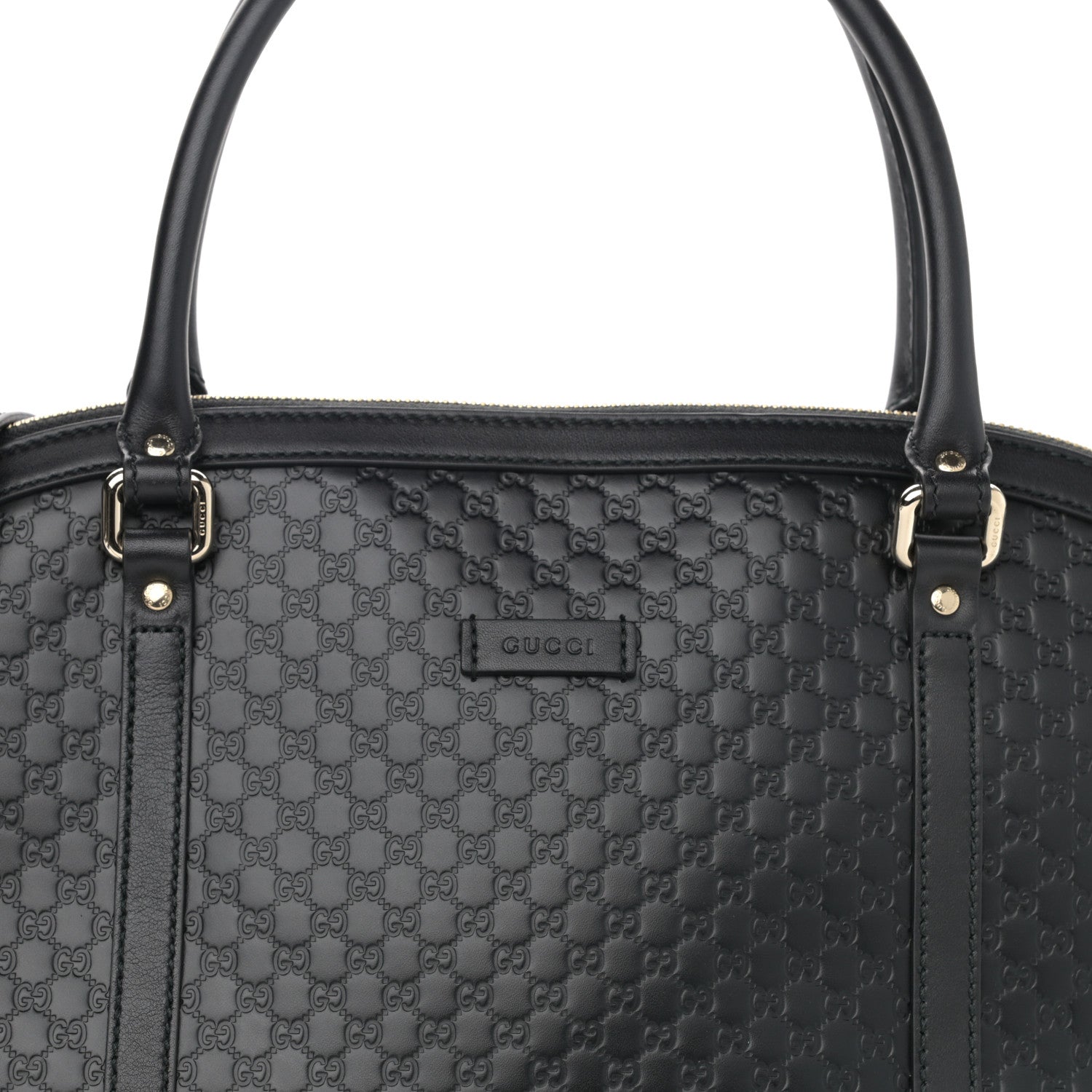 Gucci Soft Microguccissima Dome Satchel Black 8 of 13