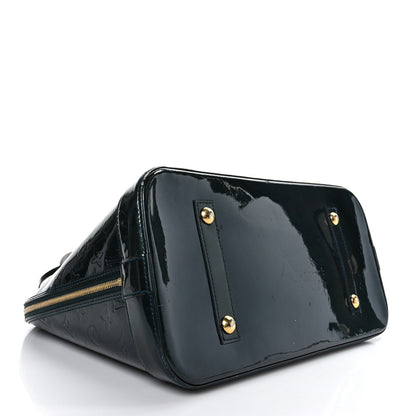 Louis Vuitton Vernis Alma GM Blue Nuit 5 of 13