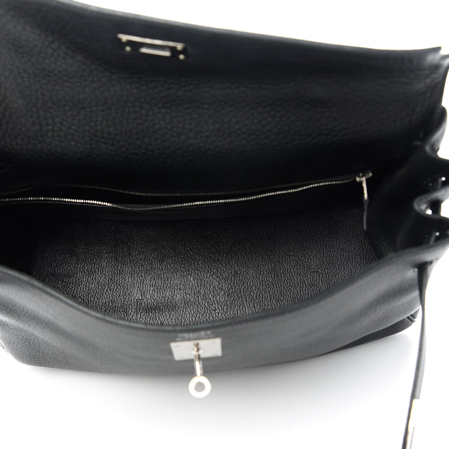 Hermes Taurillon Clemence Kelly Retourne 35 Black 5 of 12